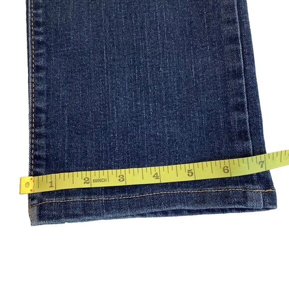 Old Navy Slim Jeans Straight Leg Wash Adjustable Waistbands Size 16 Reg Youth - Picture 4 of 10